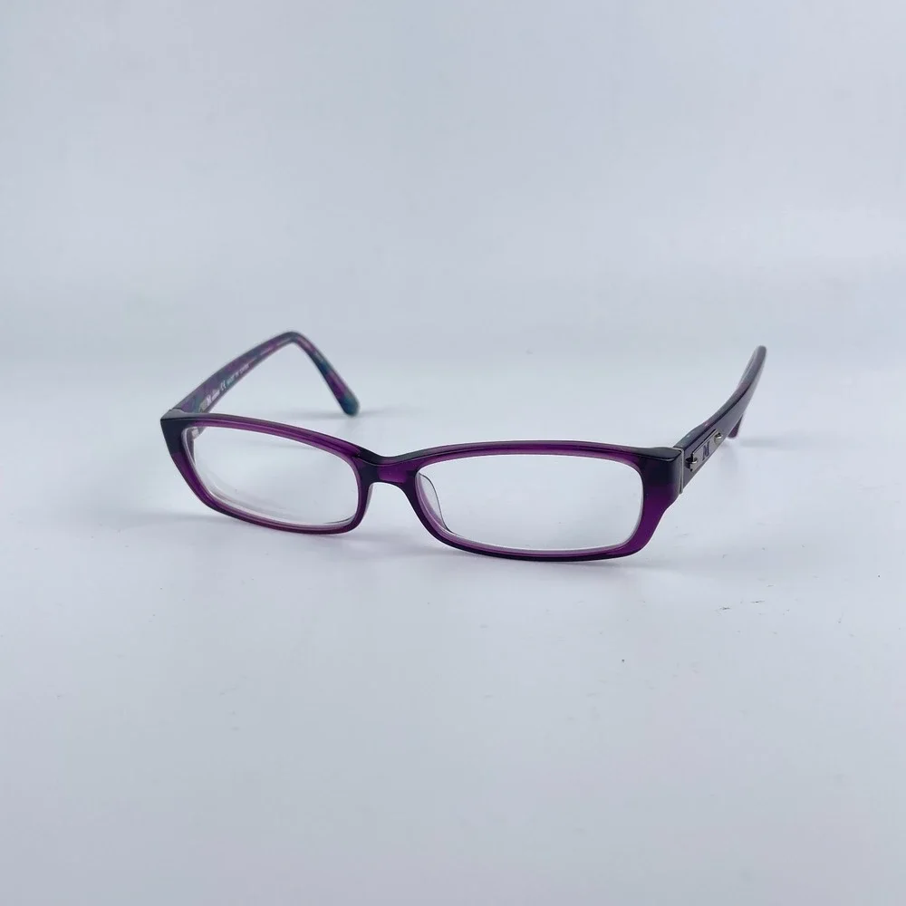 Missoni MM00606 Women's Eyeglasses Frame‎ Purple Plastic Full Rim 54-15-140 mm